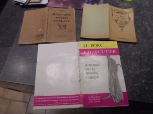 Anciens Manuels Agricoles Le Porc Charcutier Elevage Engraissement Mouton Brebis - Imagen 1 de 4