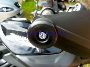 Triumph Tiger 800 2011 - on BAR END SLIDERS CRASH MUSHROOMS sliders BOBBIN R7A1 - Picture 1 of 1
