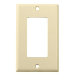Skywalker Single-Gang Keystone Decora Style Wall Plate (Ivory) - Picture 1 of 5