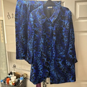 Vintage Antonette Franz Haushofer 100% Seide Gr. 18 makelloser Zustand - Bild 1 von 11