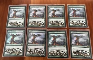 MTG Birds of Paradise Promo 8 Diff Languages All Shadowed Signed Terese Nielsen - Picture 1 of 2