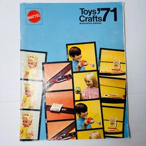 Vintage Mattel Toy Catalogue 1971 Australian Edition Advertising 45 Pages - Picture 1 of 15