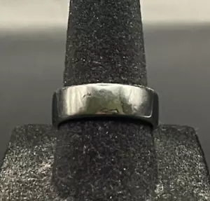 Anillo antiguo vintage Estate tono plata - talla 7 - Imagen 1 de 4