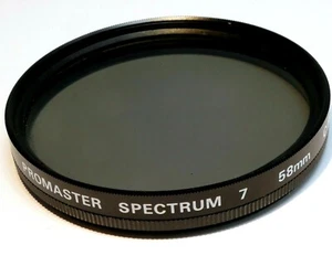 Promaster Spectrum 7 Circular C-PL Polarizer Polarizing 58mm filter - Picture 1 of 10