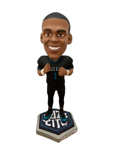 Cam Newton Buzz City Charlotte Hornets Bobblehead Carolina Panthers SGA Bobble Cover