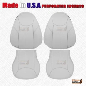 2003-2007 Mercedes Benz SL500 SL55 SL600 Front Bottoms-Tops PerforatedCover Gray - Picture 1 of 4