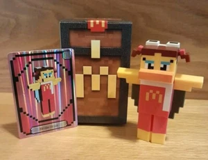 McDonalds Minecraft Meal Birdie Wings Figure w/ Card & Unused Code - Picture 1 of 5
