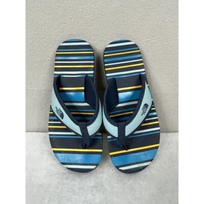 Chanclas de campamento base juvenil THE NORTH FACE azules juveniles talla 2-3 Foto 1 de 4