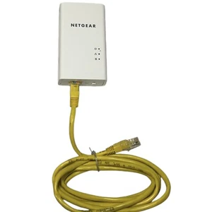 Netgear Powerline 1200 PL1200S Ethernet Port Wall-Plug-In Extender + Cord - Bild 1 von 5