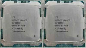 2pcs Intel SR2NZ Xeon E5-2640v4 2.40GHz LGA2011-3 10-Core CPU Processor - Photo 1/1
