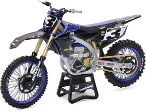 NewRay 1:12 Scale Yamaha Team YZ450F Eli Tomac #3 W/#1 SX/MX Dirt Bike - Picture 1 of 1