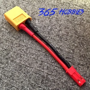 Stecker XT60 auf Stecker JST Stecker Adapter 2" strapazierfähig 18awg Kabel Ladegerät Phantom - Bild 1 von 6
