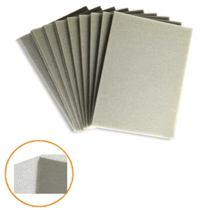 3"×4" Wet Dry Sanding Sponge Disc 300-3000 Coarse-Fine Grit Hook Loop Sandpaper - Bild 1 von 3