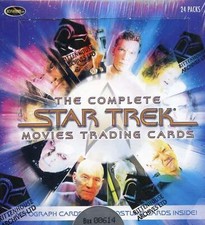 Star Trek The Complete Star Trek Movies Card Box 24 Packs Rittenhouse 2007