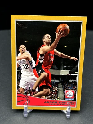 Jason Kapono 2009 Topps Gold/2009 #287 Toronto Raptors Foto 1 de 2