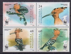 E1588 - Macedonia , Macedonie 2008 - set - Vogels/Birds/Vögel WWF/WNF - Imagen 1 de 1