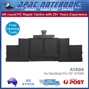 Genuine A1494 Battery for MacBook Pro 15" Retina A1398 Late 2013 MacBookPro11,2 - Picture 1 of 2