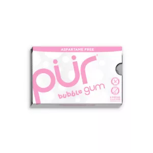 Pur Gum Gum Bubble gum flavour Blister-6 Pack - Picture 1 of 2