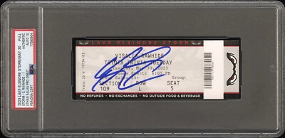 Ethan Salas Signed Pro Debut Full Ticket Stub 5/30/23 Psa/Dna Dual GEM 10 AUTO - Image 1 of 2