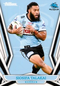 2023 CRONULLA SHARKS NRL Card SIOSIFA TALAKAI Traders - Picture 1 of 3