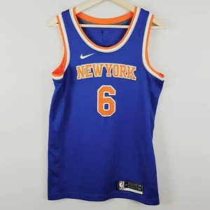 NEW YORK KNICKS Nike Size S NBA Swingman Jersey #6 Kristaps Porzingis - Picture 1 of 8