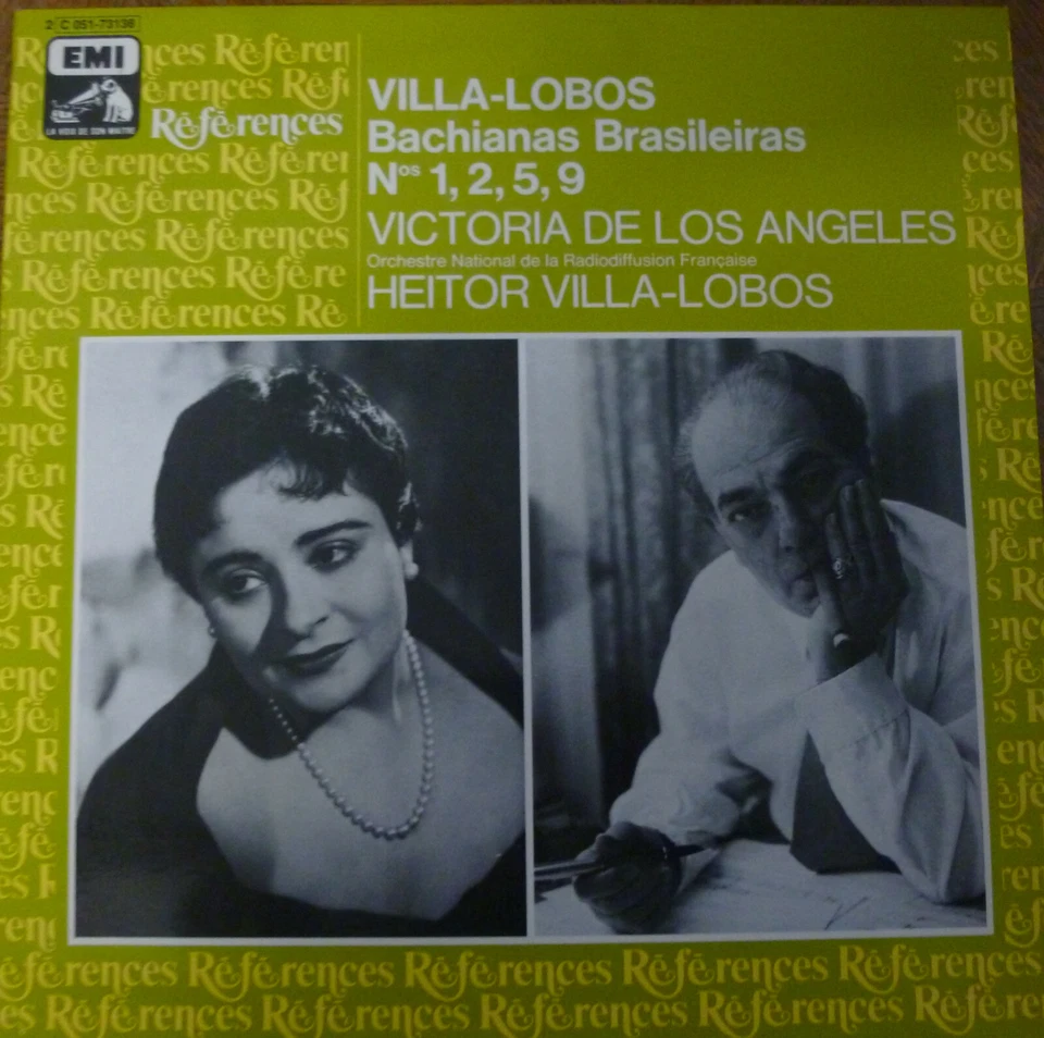 VICTORIA DE LOS ANGELES / VILLA-LOBOS bachianas brasileiras   / EMI Ref. - Imagem 1 de 1