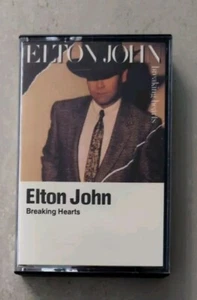 Elton John - Breaking Hearts - Cassette Tape - Geffen Records 1984 - Picture 1 of 6