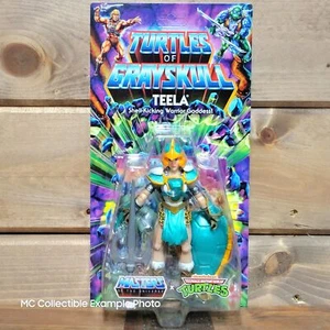 Turtles of Grayskull Teela TMNT MOTU Origins 6 in Action Figure Unpunched - Picture 1 of 5