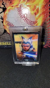 2023 Topps Star Wars Hologram The Bad Batch HC-19 Ahsoka Tano Poster Art Holo - Picture 1 of 2