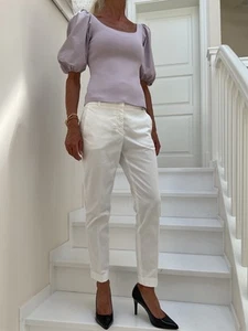 Blusa Theory, blusa camisa, color: lila, talla: XS, D 34 - Imagen 1 de 14