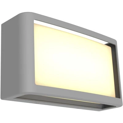 Access Lighting 20023LEDDMG-SAT/ACR Malibu Outdoor Wall Light Satin - Image 1 of 2
