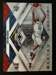 Panini Phoenix 2023-24 - Instant Phenom Cason Wallace #7 White Lazer (RC) /150 - Imagen 1 de 2