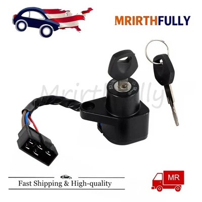 NUEVO interruptor de llave de encendido para Kawasaki Vulcan 500 EN500 LTD 1990-2009 227005-1204 Foto 1 de 4