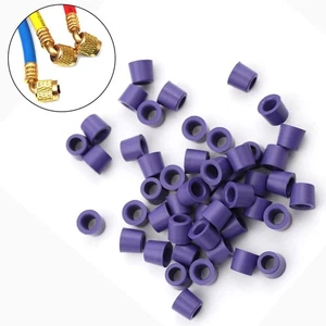 50PCS Car Air Conditioning Hose Adapter Gasket Valve Core Remover Tool Kit - Picture 1 of 7