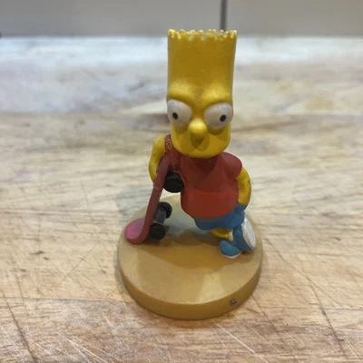 The Simpsons Bart & Skateboard Figur Topfair 1997  - Bild 1 von 3