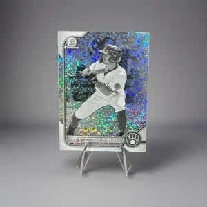 2022 Bowman Chrome - Prospects Sal Frelick #BCP-250 Black & White Mini Diamond - Picture 1 of 4
