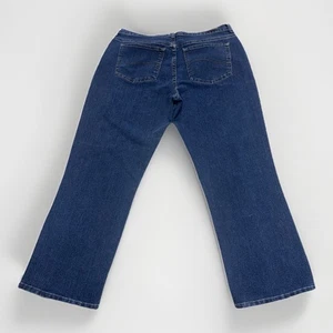 Lee Blue Denim klassische Damen Jeans Relaxed Fit 5 Pocket Petites Größe 16 kurz - Bild 1 von 8