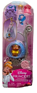 Disney Princess Cinderella Bestie Carriage with Gus, Rolling Wheels, Blanket NEW - Picture 1 of 5