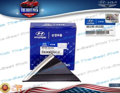 ⭐OEM⭐Moldura de esquina para guardabarros CROMO PASAJERO para 13-17 Elantra GT 86190A5100 Foto 1 de 4