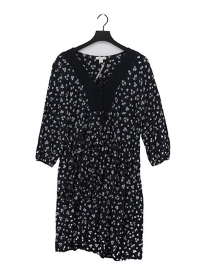 Monsoon A-Line Midi Dress UK16 in Blue - Image 1 of 4