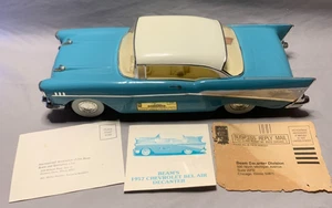 Beam's 1957 Türkis Chevy Bel-Air Dekanter mit Originalkarton - Bild 1 von 13