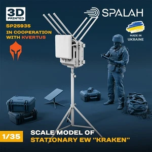 Stationary EW Kraken Scale Model Kit for Diorama 1:35 Spalah SP25935 - Picture 1 of 1