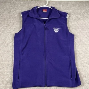 Kansas State University Wildcats Vintage Fleece Weste Damen Gr. M Colosseum - Bild 1 von 7