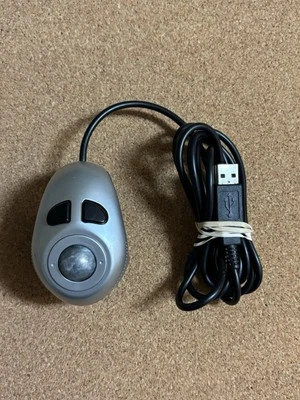 Fellowes Micro Trac 99928 Trackball Handheld Mouse Wired USB FDM-G62 Tested - Image 1 of 4