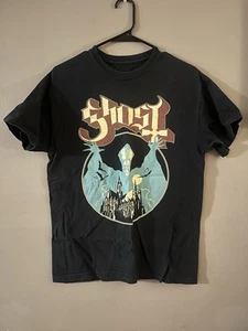Ghost 2012 Tour T Shirt MediumDates Of Doom OG Band Opus Eponymous - Picture 1 of 4