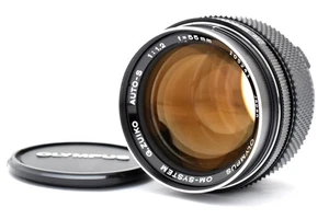 [MINT] OLYMPUS OM-SYSTEM G. ZUIKO Auto-S 55mm F1.2 Lens From JAPAN - Picture 1 of 12