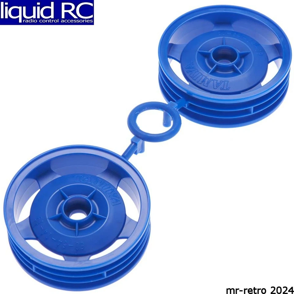 Tamiya 54680 Star-Dish 车轮蓝色 2WD 越野车前 — 第 1/1 张图片