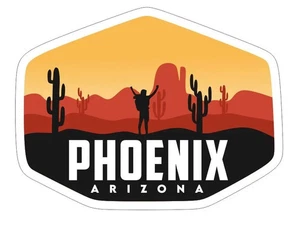 T25 Phoenix Arizona Travel Logo Nice Refrigerator Magnet - Picture 1 of 1