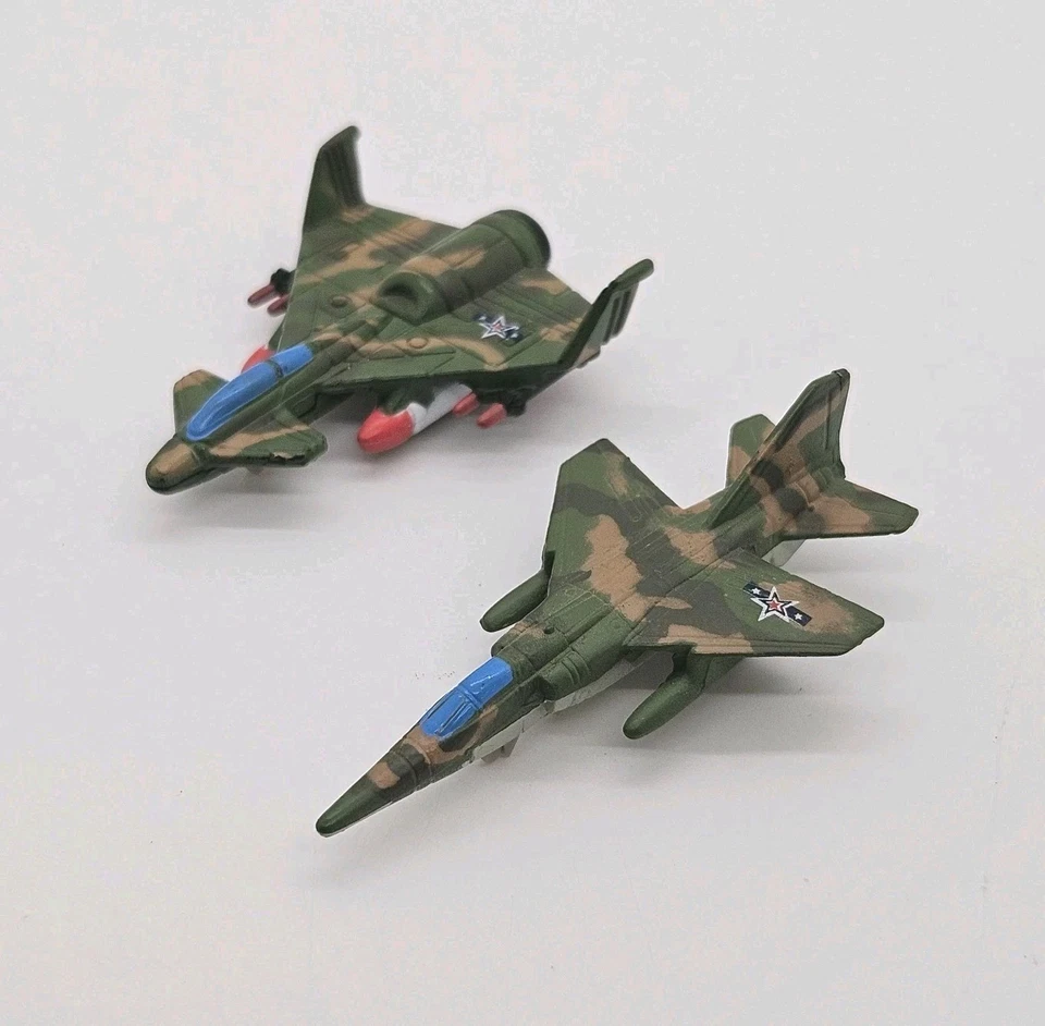 Micro Machines ZX-300 Sky SharkF1 Mirage Fighter Jet Plane Lot Military - Image 1 of 4
