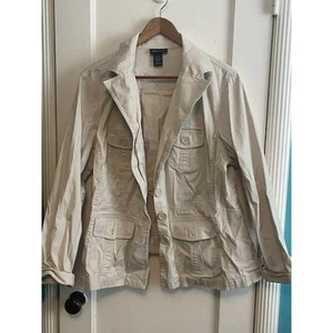 Lane Bryant Damen Jacke Blazer Beige Khaki Größe 18-20 - Bild 1 von 8